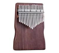 kalimba profesional Kalimba Palisandro Sapele Nogal Instrumento para principiantes Kalimba 17 teclas Profesional (Color : 3)
