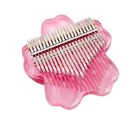 kalimba profesional Kalimba piano de pulgar 21 tonos cristal acrílico kalimba piano de dedo de 17 tonos pequeño instrumento musical piano de pulgar (Color : 21)