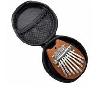 Kalimba Profesional Kalimba-Piano De Pulgar De 8 Teclas Instrumento Portátil Para Principiantes Conjunto De Regalo Exquisito Mini Instrumentos Kalimba Con Caja(Wood 3)