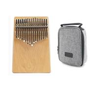 kalimba profesional Mini instrumento kalimba de medio tono de 17 notas Kalimba piano de dedo portátil mini kalimba