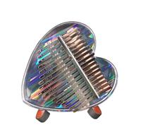 kalimba profesional Mini instrumento musical Kalimba para principiantes superventas piano de pulgar de 17 tonos acrílico (Color : 2)