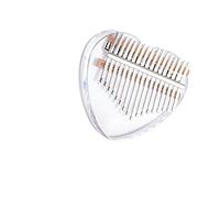 kalimba profesional Mini música de cinco dedos piano de pulgar acrílico de 17 tonos kalimba piano de dedo kalimba (Color : 2)