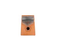 kalimba profesional Patrón de forma de flor lindo instrumento musical 17 tonos profesional kalimba pulgar piano dedo instrumento musical portátil