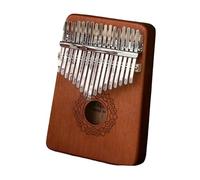 kalimba profesional Piano de dedo con núcleo de caoba de 17 tonos instrumento musical piano de pulgar Kalimba piano de dedo portátil para principiantes (Color : 2)