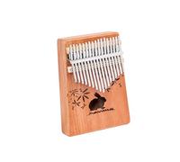 kalimba profesional Piano de dedo kalimba de color madera maciza piano de pulgar de 17 tonos caja de madera kalimba