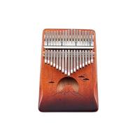 kalimba profesional Piano de pulgar 21 tonos piano de dedo kalimba piano de dedo principiante instrumento de 17 tonos (Color : 3/4)