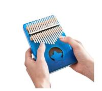 kalimba profesional Piano de pulgar cromático piano de dedo kalimba instrumento pequeño piano de pulgar kalimba de 17 tonos (Color : 4)
