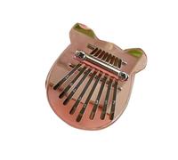kalimba profesional Piano de pulgar de 8 tonos kalimba principiante acrílico kalimba piano de dedo pulgar piano escala cromática profesional