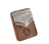 kalimba profesional Piano de pulgar de nogal negro bonito instrumento portátil para principiantes 24/38/34 teclas (Color : 38cTone)