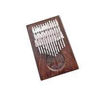 kalimba profesional Piano de pulgar de nogal negro bonito instrumento portátil para principiantes 24/38/34 teclas (Color : 24cTone)