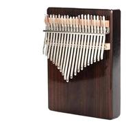 kalimba profesional Piano de pulgar de palisandro 21 teclas instrumento bonito para principiantes instrumento profesional portátil piano de pulgar cromático (Color : 21-tone acacia)