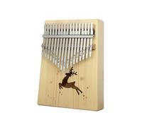 Kalimba Profesional Piano De Pulgar De Pino Piano De Dedo De 17 Tonos Kalimba Instrumento Musical Portátil Piano De Dedo(Style 12)