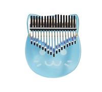 kalimba profesional Piano de pulgar kalimba colorido acrílico de 17 tonos piano de dedo kalimba para principiantes portátil y fácil de aprender (Color : 2)