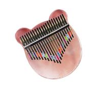 kalimba profesional Piano de pulgar kalimba colorido piano de dedo kalimba principiante portátil fácil de aprender 17 tonos acrílico