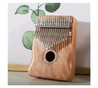 kalimba profesional Piano de pulgar Kalimba cromático de 17 teclas instrumento bonito portátil profesional para principiantes (Color : 2)