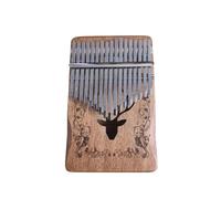 kalimba profesional Piano de pulgar Kalimba cromático de 17 teclas instrumento bonito portátil profesional para principiantes (Color : 3)