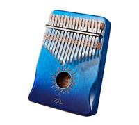 kalimba profesional Piano de pulgar kalimba de color brillante azul degradado piano de pulgar de 17 tonos piano de dedo kalimba