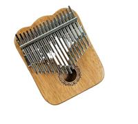kalimba profesional Piano de pulgar kalimba de doble rango de 34 tonos piano de dedo de caoba
