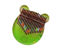 kalimba profesional Piano de pulgar kalimba de estilo juvenil 17 tonos piano de dedo kalimba colorido acrílico para principiantes