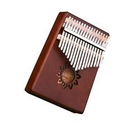 kalimba profesional Protector de mano caro color café escala cromática 17 tonos pulgar piano Kalimba Kalimba principiantes dedo piano portátil