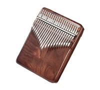 kalimba profesional Protector de mano con núcleo de caoba piano de pulgar cromático piano de pulgar 17 tonos kalimba instrumento musical profesional
