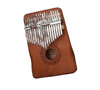 kalimba profesional Protector de mano de color Retro escala cromática 17 tonos pulgar piano Kalimba principiantes dedo piano portátil