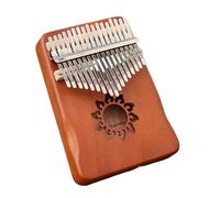 kalimba profesional Protector de mano retro color escala cromática 17 tonos pulgar piano Kalimba principiante dedo piano portátil
