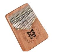 kalimba profesional Yue bell log color escala cromática 17 tonos pulgar piano Kalimba principiantes dedo piano portátil