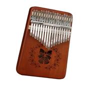kalimba profesional Yue Bell retro color escala cromática 17 tonos pulgar piano Kalimba Kalimba principiante dedo piano portátil