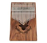 Kalimba Pulgar Piano, 17 Teclas Acacia Dedo Piano Portátil 17 Teclas Pulgar Piano Exquisito Kalimba con Tune Hammer, Instrumentos Musicales para Principiantes Profesional