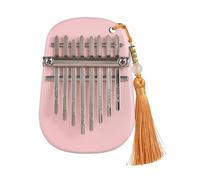 Kalimba Pulgar Piano, 8 Llaves Instrumentos Musicales Portátiles con Martillo de Melodía para un Interesante Piano de Viaje de Viaje de Fiesta (10.5x7.5x2.6cm)