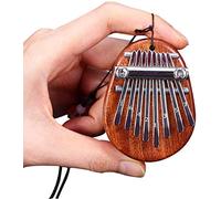 Kalimba Thumb Qin, Thumb piano, Mini Kalimba 8-Keys Finger Thumb Piano, Marimba Musical Instrument for Music Lover, Finger Percussion Keyboard, Piano for Music Lover (12cm X 7cm) FengMu ( Color : Feng