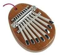 kalimbaa de 8 teclas - Piano dedo portátil Pulgar | tabla plana, piano Mbira hecho a mano bolsillo para el hogar, dormitorio, viajes, aprendizaje musical, relajación, apto principiantes, instrumento m