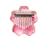 Kalimbas Kalimba Acrílico Transparente 10 Teclas Portátil Mini Pulgar Piano Teclado Musical Regalos De Calimba Para Principiantes(Style 1)
