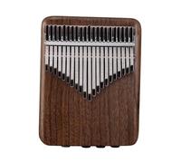 Kalimbas Kalimba Eléctrico De 17 Y 21 Teclas Piano De Pulgar Con Pastilla Integrada EQ Kalimba Instrumento De Teclado De Madera Maciza De Chapa Completa(21 key)