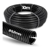 Kalitec 10 m Tubo Corrugado Ranurado NW 6 - Tubo de Proteccion contra