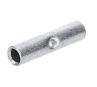 Kalitec 10x Conector de Compresión 4-6 mm² - Manguito de Cobre Estañado | Terminal de cable no aislado con parada central, 22 mm de longitud, diámetro 3,6 mm, para crimpado eléctrico seguro