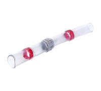 Kalitec 10x Conector de Soldadura Termocontraíble Rojo, 0.5-1.0 mm² | Manguitos termorretráctiles para cables, sellado impermeable, ideal para automoción y reparaciones eléctricas