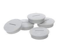 Kalitec G4532210 M32 - Tapones ciegos redondos de plástico (5 unidades, 40 mm de diámetro, M32, antipolvo e impermeables, IP65)
