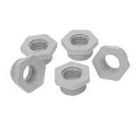 Kalitec G6161200 Reducción M16/M12 Plástico Gris Claro I Reductor Tornillo de Cable Hexagonal I M12 Rosca Interior I M16 Rosca Exterior I IP68
