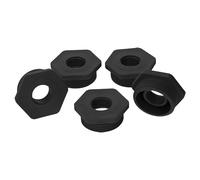 Kalitec G6321610 - Reducción M32/M16 (5 unidades, plástico negro, reductor de roscas hexagonales, rosca interior M16, rosca exterior M32, IP68)