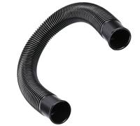 Kalitec Manguera presión flexible 38mm 62cm resistente cloro negra, conexión 1 1/2 pulgadas, bombeo piscina, manguera filtración, personalizable, calidad alemana