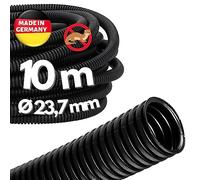 Kalitec - Tubo Corrugado Cerrado NW 23 I Sin Ranuras, Protección Para Martas, Vacío, Protector de Cable AD 28 mm, ID 23,7 mm