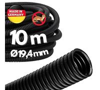 Kalitec - Tubo Corrugado Ranurado NW 19, Abierto, Protección Contra Martas, Vacío, Protector de Cable AD 24 mm, ID 19,4 mm