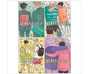 Kalix Heartstopper Series Vol 1-4, Complete Book Set Alice Oseman