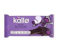 Kallo Orgánicos Belgas Tortas De Arroz De Chocolate Con Leche Se Adelgaza (90g) (Paquete de 2)