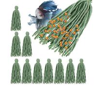 KALLORY 10 Unidades Fregonas Desove de Peces y Camarones para Acuario, Área Segura para Cría y Recolección de Huevos Material de Mezcla para Decoración de Tanques