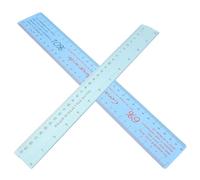 KALLORY 2 Piezas Regla de Arcilla Plástica Multifuncional para Modelar y Medir Cerámica, Herramienta Confiable para Profesionales y Aficionados Escultura