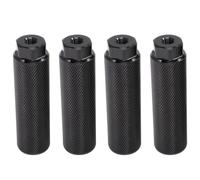 KALLORY 4 Clavijas Traseras Ranuras Antideslizantes Instalación Fácil y Estable para Bicicleta de Aleación de Aluminio para Eje Trasero y Rueda Trasera