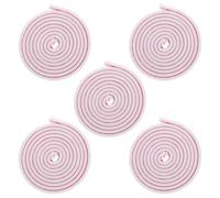 KALLORY 5 Rollos Tira de Sellado Cortable de Tpe Blanco para Ventana Autoadhesiva Moderna y Nórdica Mejora del Hogar Interior DIY